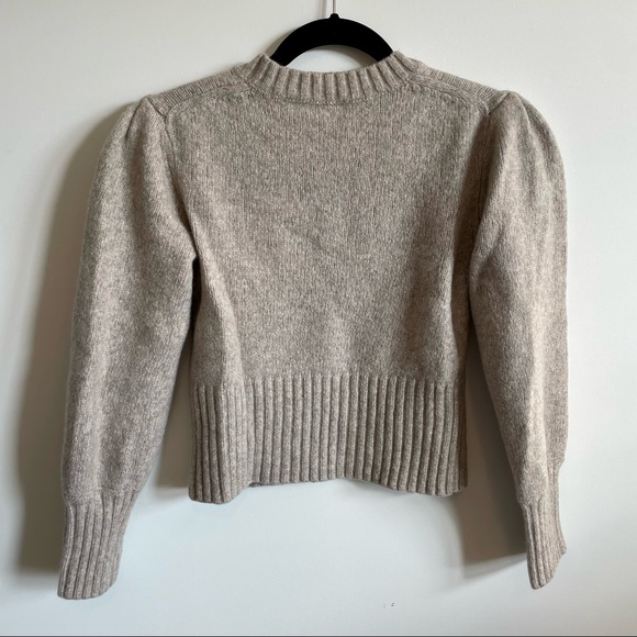 Aritzia Wilfred - Sweater Cropped - US S - Tan - Picture 8 of 9
